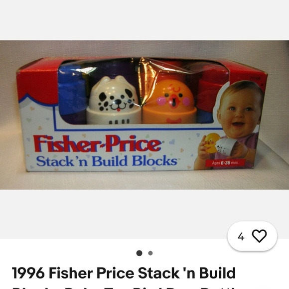 Vintage 90s Fisher Price Preschool Bundle - Picture 8 of 9